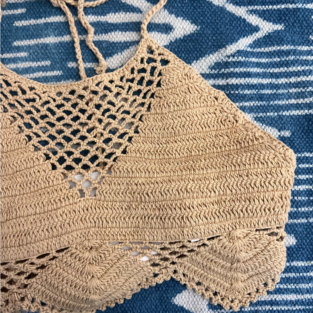 Crocheted Halter Top - Picture 2 of 3